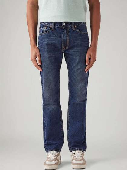 Levis Men Straight Fit Cotton Jeans