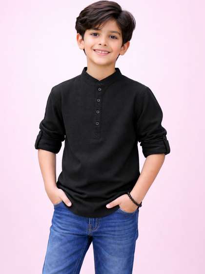ZAKAR STYLE Boys Casual
                    Shirt