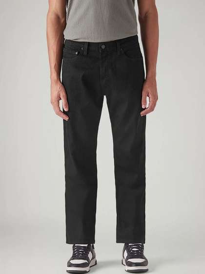 Levis Men Straight Fit Mid-Rise Jeans