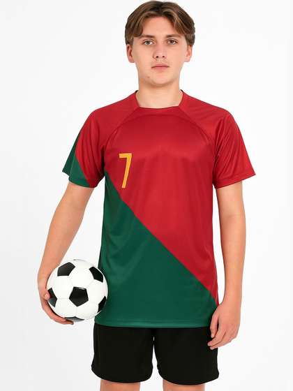 dostitch Boys
                      Cristiano Ronaldo Printed T-shirt