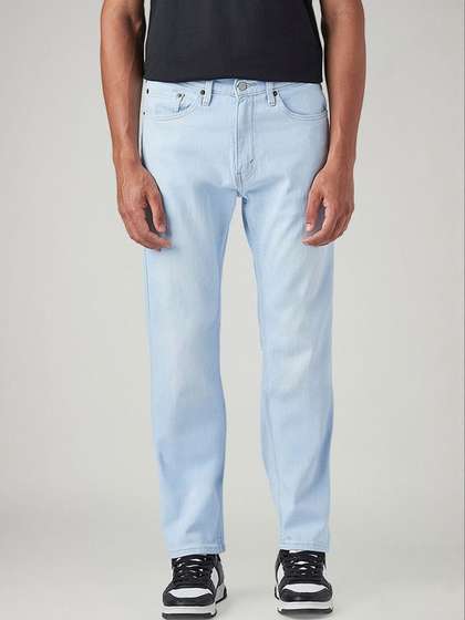 Levis Men Straight Fit Mid-Rise Jeans
