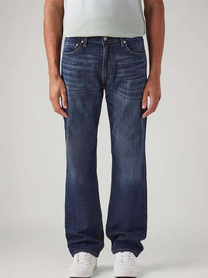 Levis Men Straight Fit Cotton Jeans