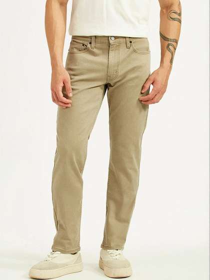 Levis Men Slim Fit Mid-Rise Jeans