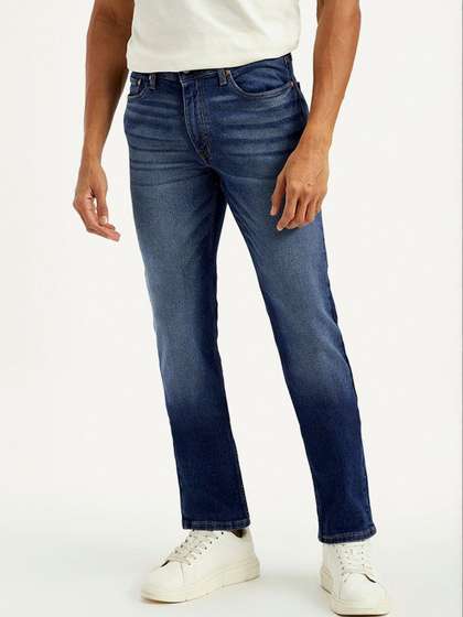Levis Men Slim Fit Mid-Rise Jeans