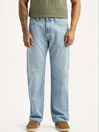 Levis Men Relaxed Fit Mid-Rise Jeans