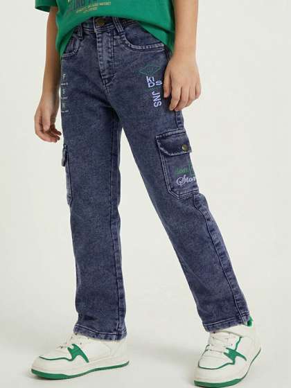 Killer Boys Regular Fit
                    Mid-Rise Printed Jeans