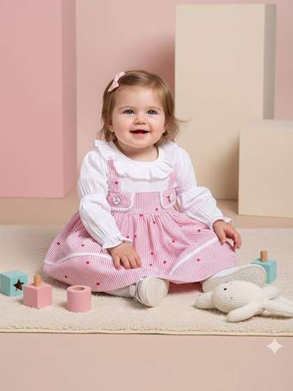 Tiny Tiggy Print
                      A-Line Dress