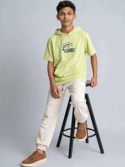 Pantaloons Junior Boys
                    Cotton Joggers Track Pants