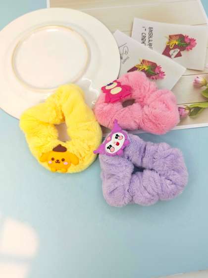 Balasundri Girls Set
                      of 3 Ponytail Holders