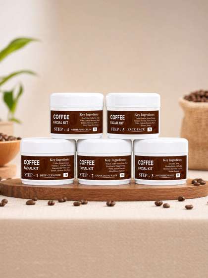 Beleza Professional
                        Set Of 5 Coffee Facial Kit - 25 g Each