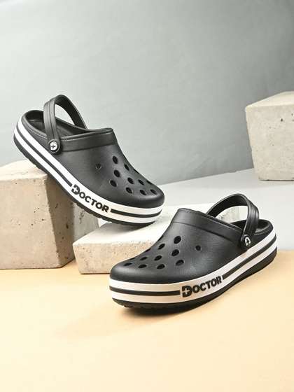 DOCTOR FEEL SOFT Men
                    Colourblocked Clogs