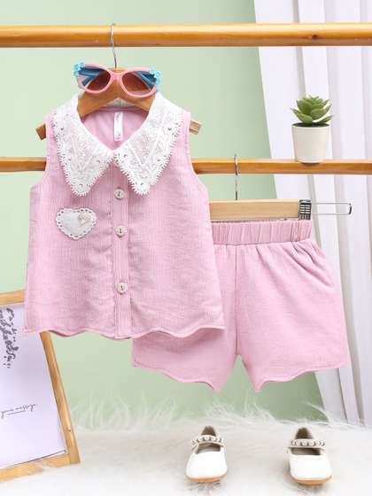 Toonyport Girls Top with
                    Shorts