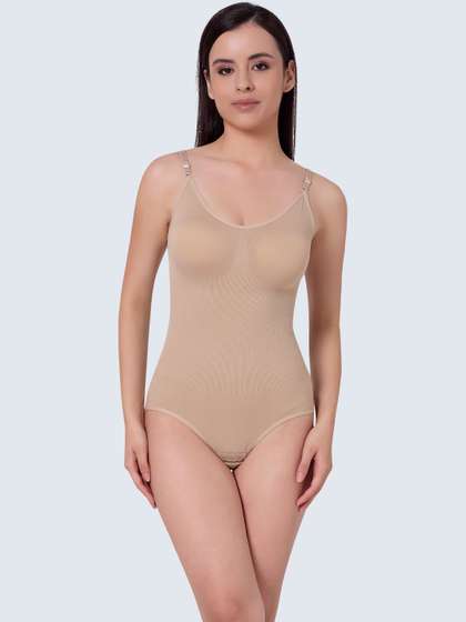 PLUMBURY Adjustable
                      Strap Body Shaper