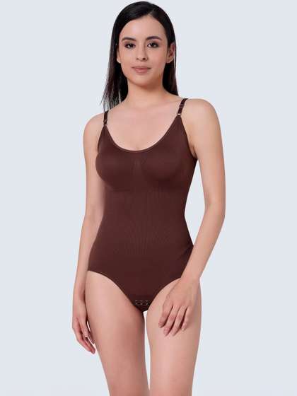 PLUMBURY Adjustable
                      Strap Body Shaper