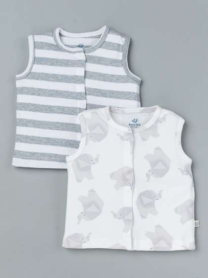 BeeLittle Pack of 2
                    Printed Cotton Undershirt