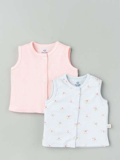 BeeLittle Pack of 2
                    Printed Cotton Undershirt