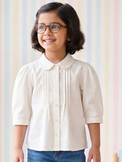 Campana Girls Cotton
                    Tops