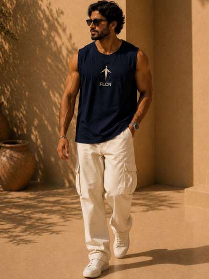 FLCN Men Oversized Boxy Tank Top