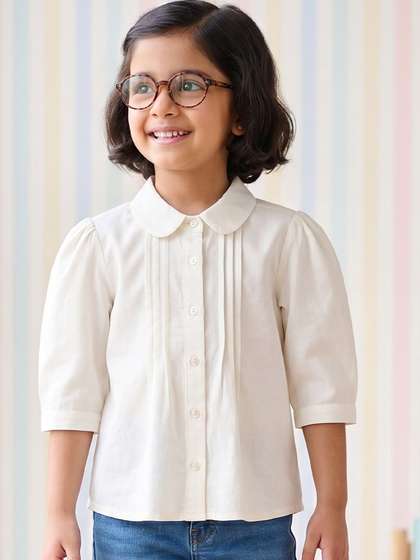 Campana Girls Cotton
                    Tops