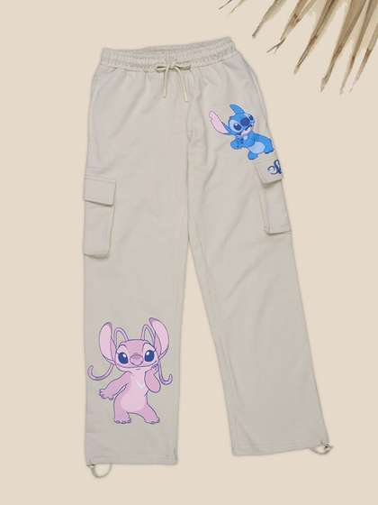 Pantaloons Junior Girls
                    Regular Fit Cartoon Print Cargos