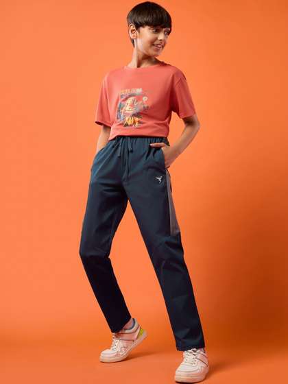 Technosport Boys Slim
                    Fit Training Track Pants
