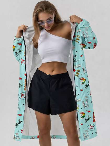 CAMISON Women
                        Printed Rain Jacket