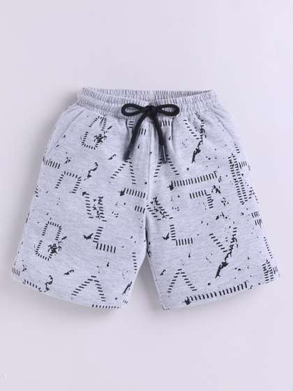 Ginie Boys Printed
                    High-Rise Shorts
