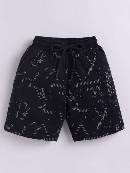Ginie Boys Printed
                    High-Rise Shorts