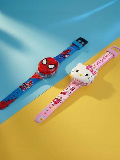 Time Up Unisex Kids
                    Printed Dial & Straps Digital Multi Function
                    Watch CMB-LMW-SPIDYP5