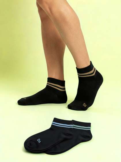 DAMENSCH Unisex Pack
                      Of 3 Aloe-Soft Above Ankle Socks