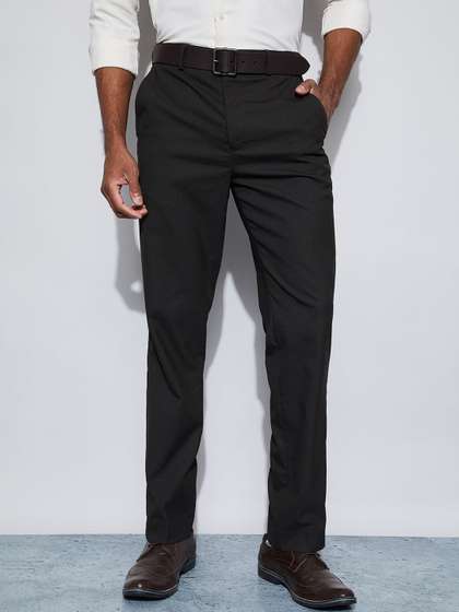 CODE by Lifestyle Men
                      Mid-Rise Easy Wash Cotton Trousers