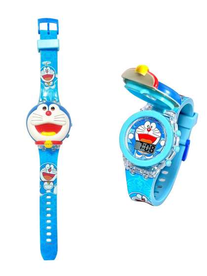 Time Up Unisex Kids
                    Printed Dial & Straps Digital Multi Function
                    Watch CMB-LMW-BATKITTY5