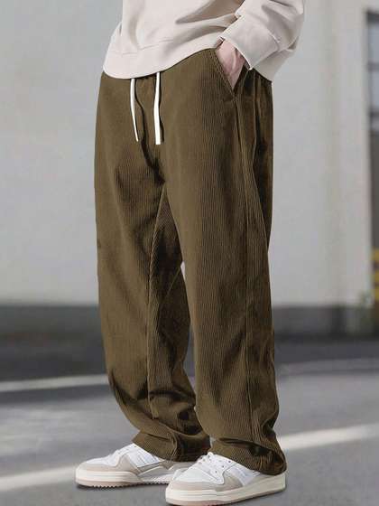 SZN Men Pack OF-2
                      Textured Comfort Trousers