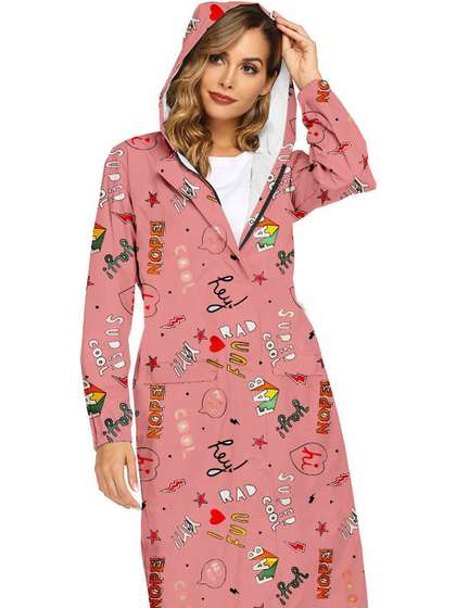CAMISON Women
                        Printed Rain Jacket