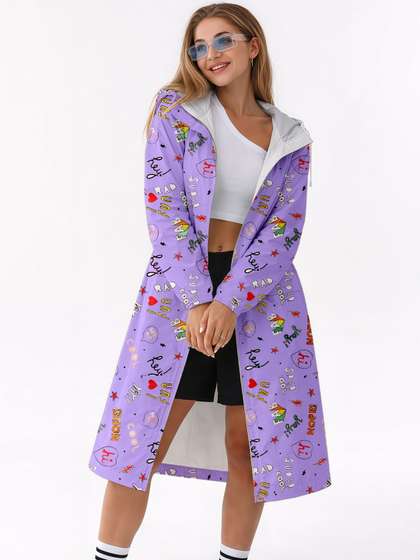 CAMISON Women
                        Printed Rain Jacket