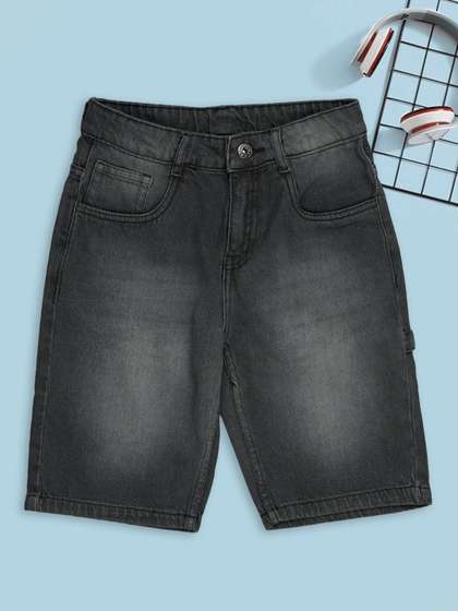 Pantaloons Junior Boys
                      Washed Technology Shorts