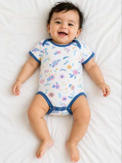 BabyZone Infants Printed
                    Cotton Bodysuit