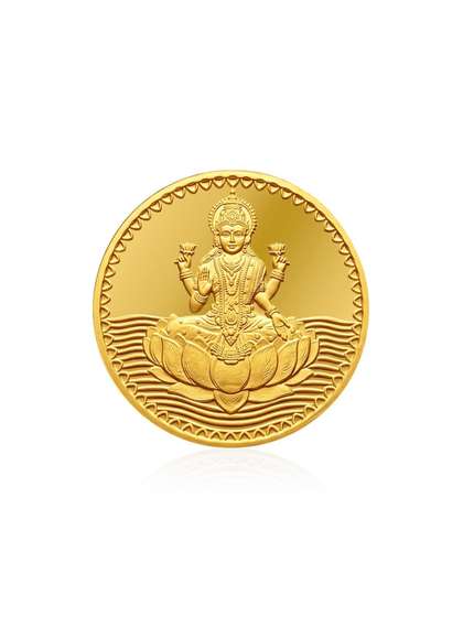 PMJ Jewels Goddess
                        Lakshmi 22KT (916) Gold Coin - 1 g