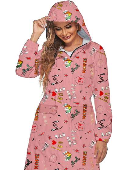 CAMISON Women
                        Printed Rain Jacket