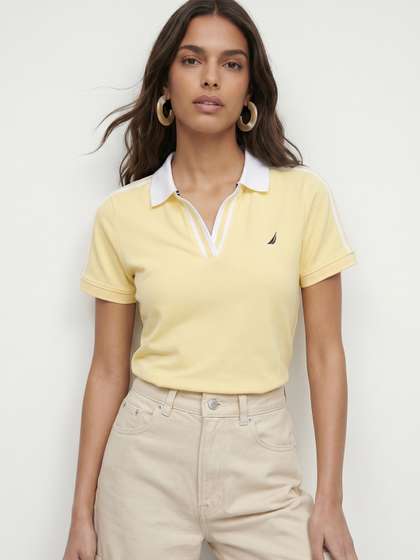 Nautica Slim Fit
                          Polo Collar T-Shirt