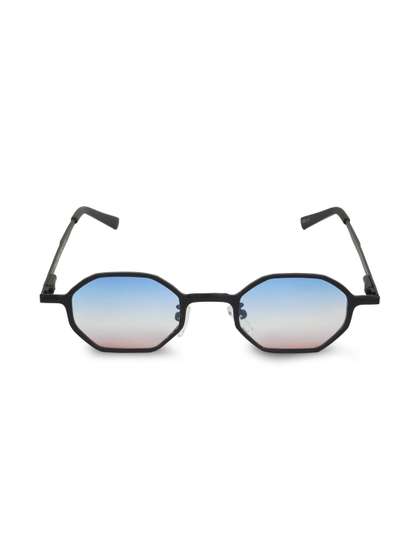 ERMINIO PALAMINO Unisex
                    Kids Blue Lens & Black Other Sunglasses with
