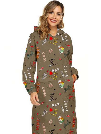 CAMISON Women
                        Printed Rain Jacket