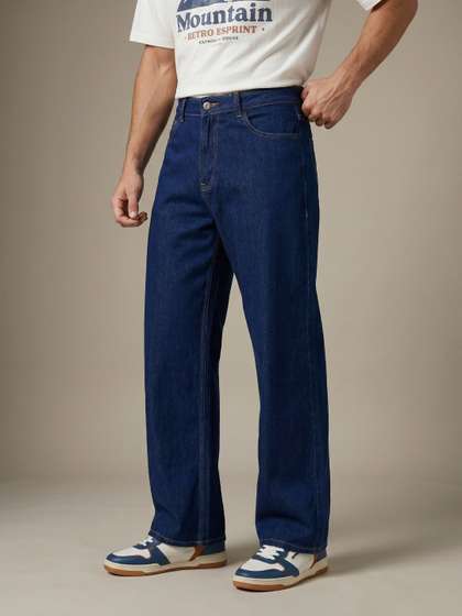 glitchez Men Bootcut
                        Mid-Rise Stretchable Jeans