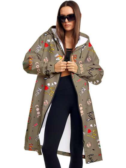 CAMISON Women
                        Printed Rain Jacket