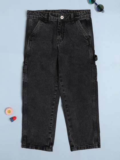 V-Mart Boys Regular Fit
                    Mid-Rise Light Fade Stretchable Jeans