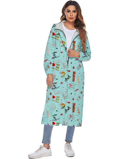CAMISON Women
                        Printed Rain Jacket