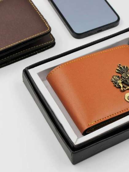 Navya Royal Art Men
                      Embellished PU Two Fold Wallet