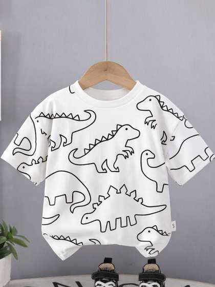 Googo Gaaga Cotton
                    Printed Half Sleeves Tshirts