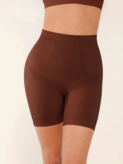 SHOP THE EDIT Women
                        Seamless Mid Waist Tummy Tucker Shorts
                        Shapewear