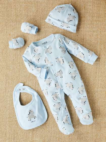 max Baby Printed Apparel
                    Gift Set